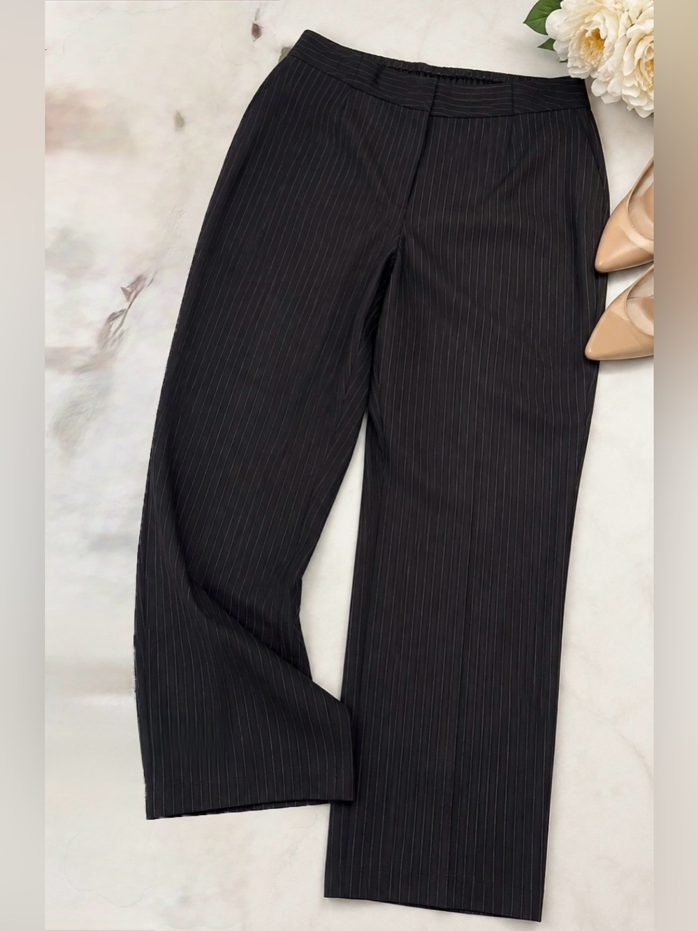 Jones Studio Woman Pinstripe Dress Pants – Size 18W